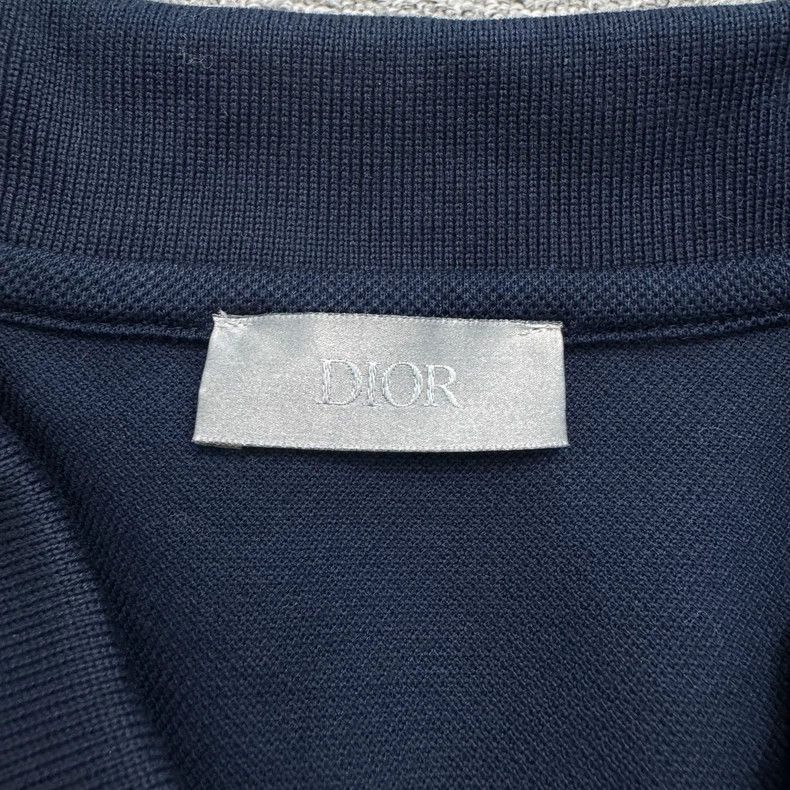 Dior Dior Embroidered Bee Polo Shirt Size US L / EU 52-54 / 3 - 3 Thumbnail