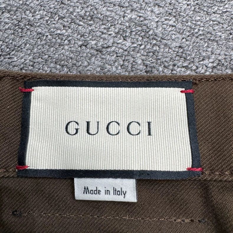 Gucci gucci brown flared jeans Size US 30 / EU 46 - 4 Thumbnail