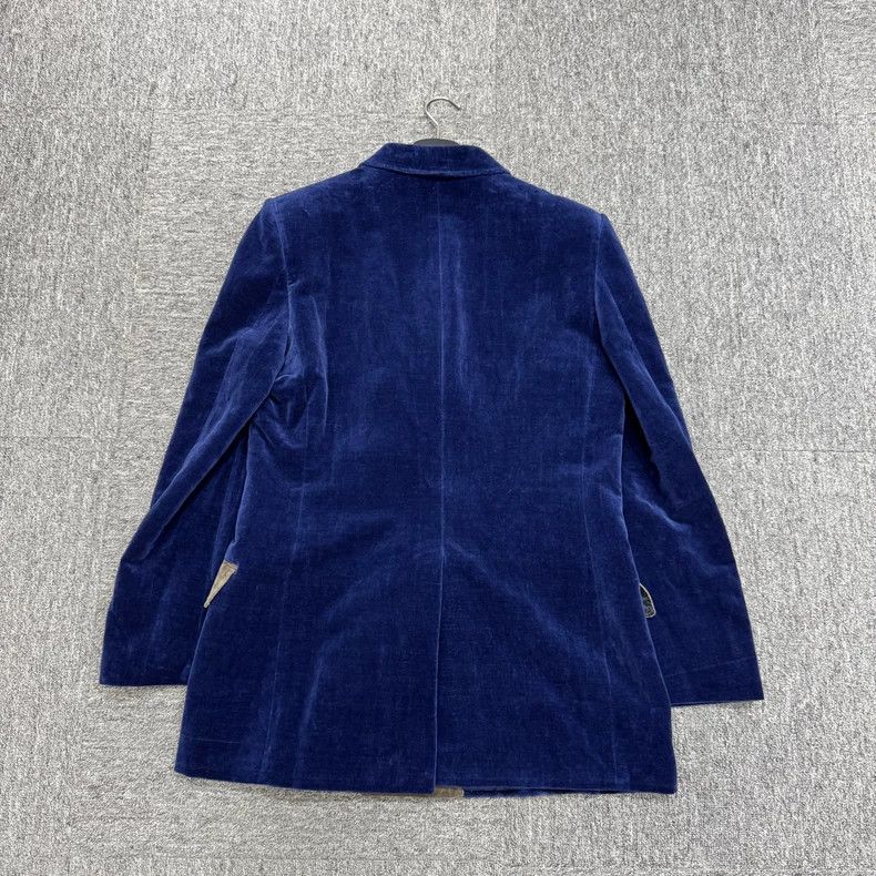 Gucci Gucci velvet double-breasted blazer Size US M / EU 48-50 / 2 - 2 Thumbnail