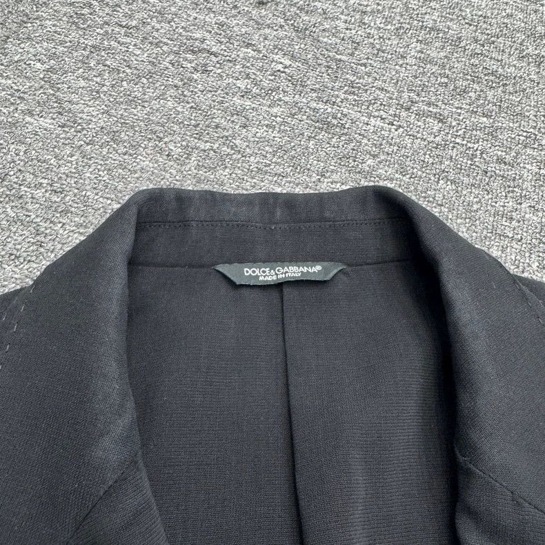 Dolce & Gabbana DG double breasted wool coat Size US L / EU 52-54 / 3 - 3 Thumbnail