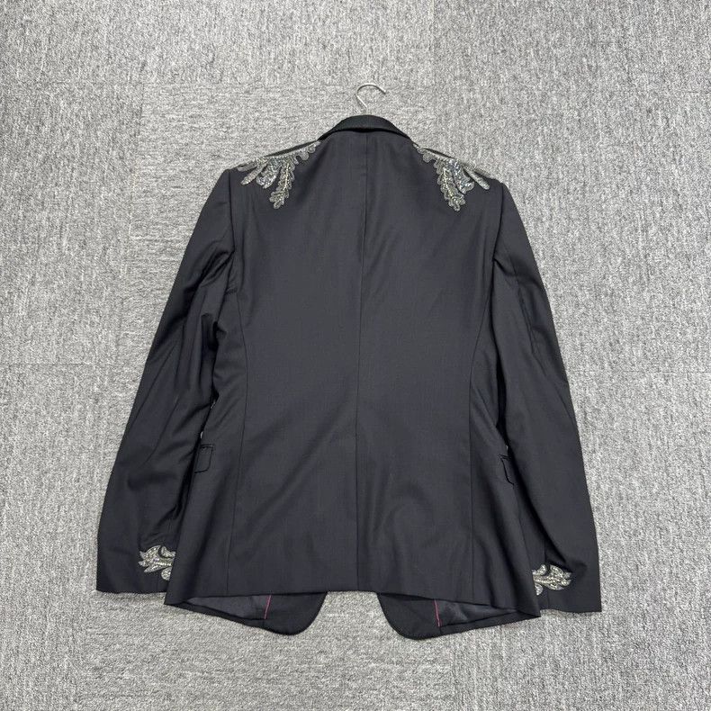 Dolce & Gabbana DG show heavy embroidery beaded blazer Size US L / EU 52-54 / 3 - 2 Thumbnail