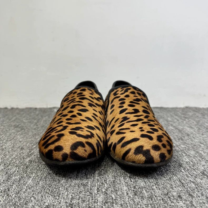 Dolce & Gabbana DG leopard print slip-on shoes Size US 8.5 / EU 41-42 - 2 Thumbnail