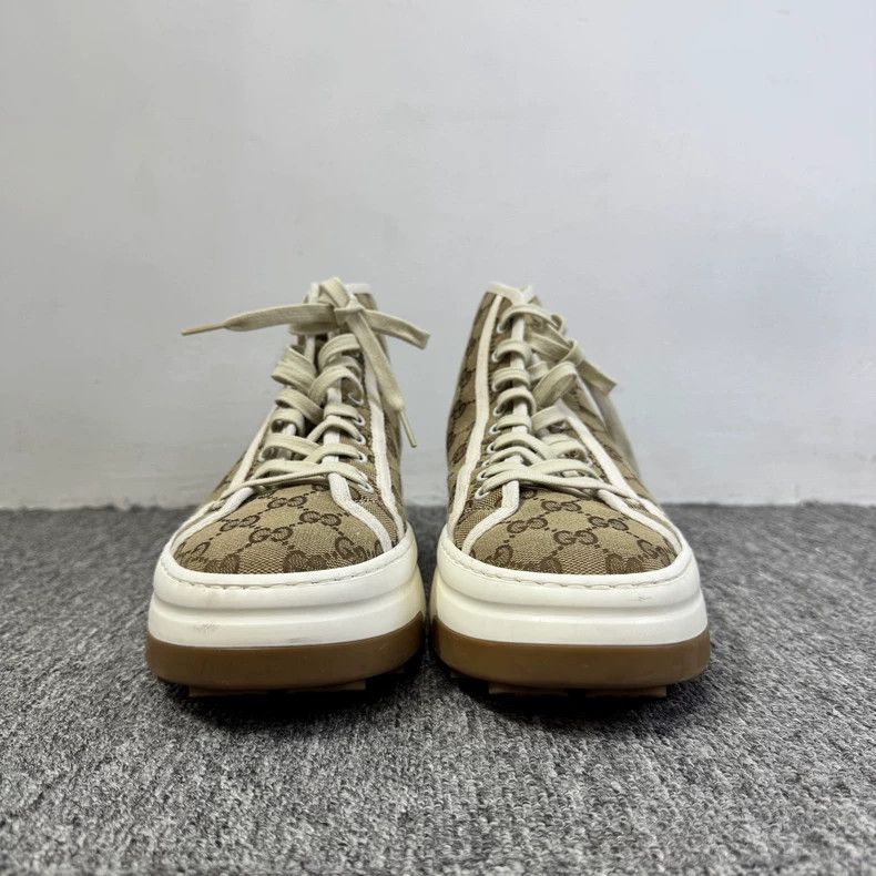 Gucci gucci gg high top sneakers Size US 9 / EU 42 - 2 Thumbnail