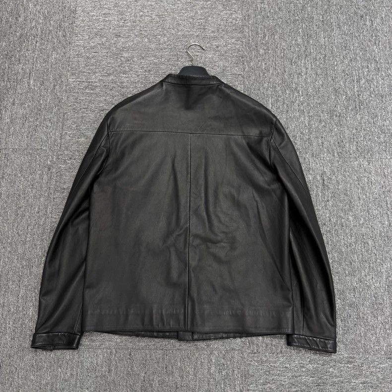 Fendi Fendi wave stripe leather jacket Size US L / EU 52-54 / 3 - 2 Thumbnail