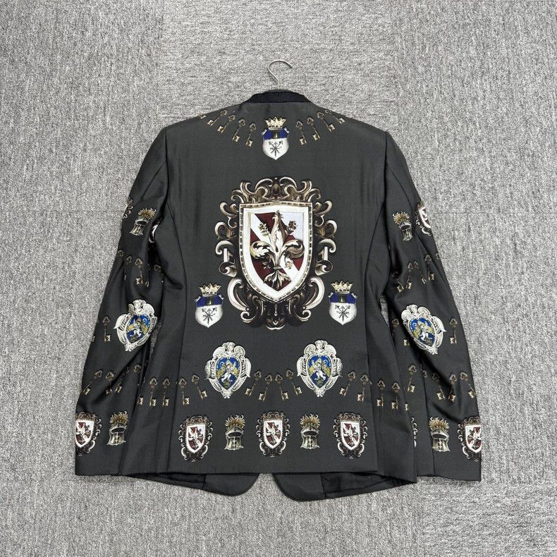 Dolce & Gabbana DG show silk suit coat Size US L / EU 52-54 / 3 - 2 Thumbnail