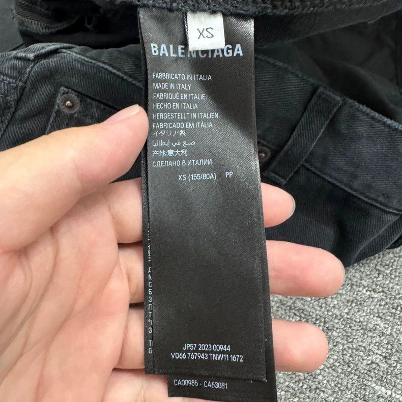 Balenciaga Balenciaga deconstructed denim jacket Size US XS / EU 42 / 0 - 4 Thumbnail