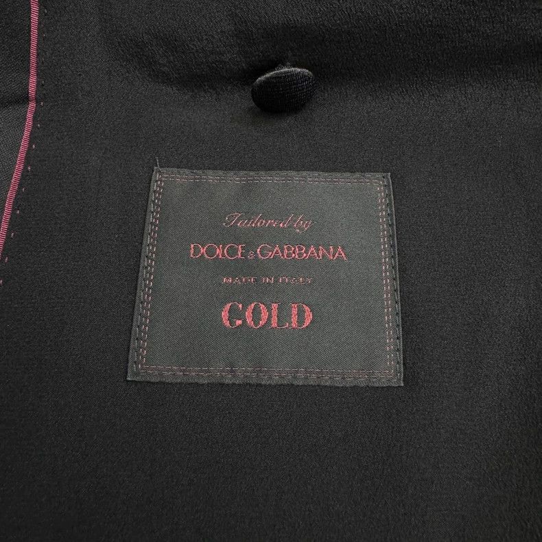 Dolce & Gabbana DG gold custom sequin wool blazer Size US L / EU 52-54 / 3 - 5 Thumbnail