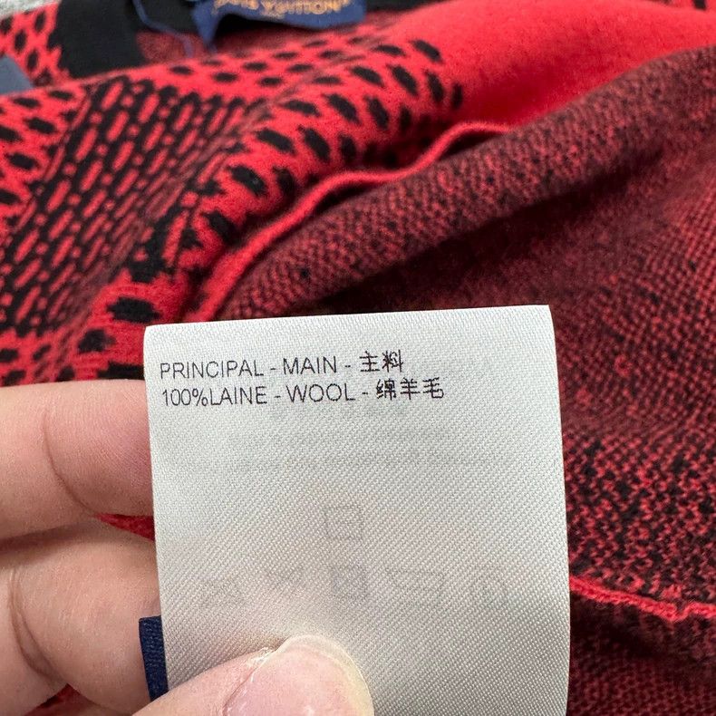 Louis Vuitton louis vuitton red black checkered sweater Size US L / EU 52-54 / 3 - 5 Thumbnail