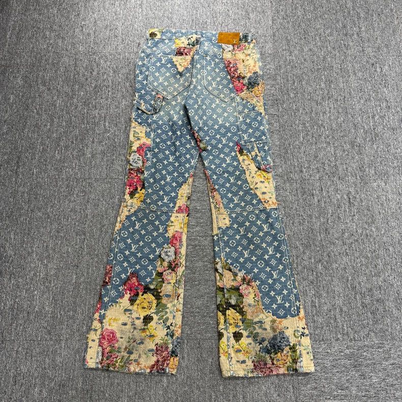 Louis Vuitton louis vuitton floral distressed jeans Size US 30 / EU 46 - 2 Thumbnail