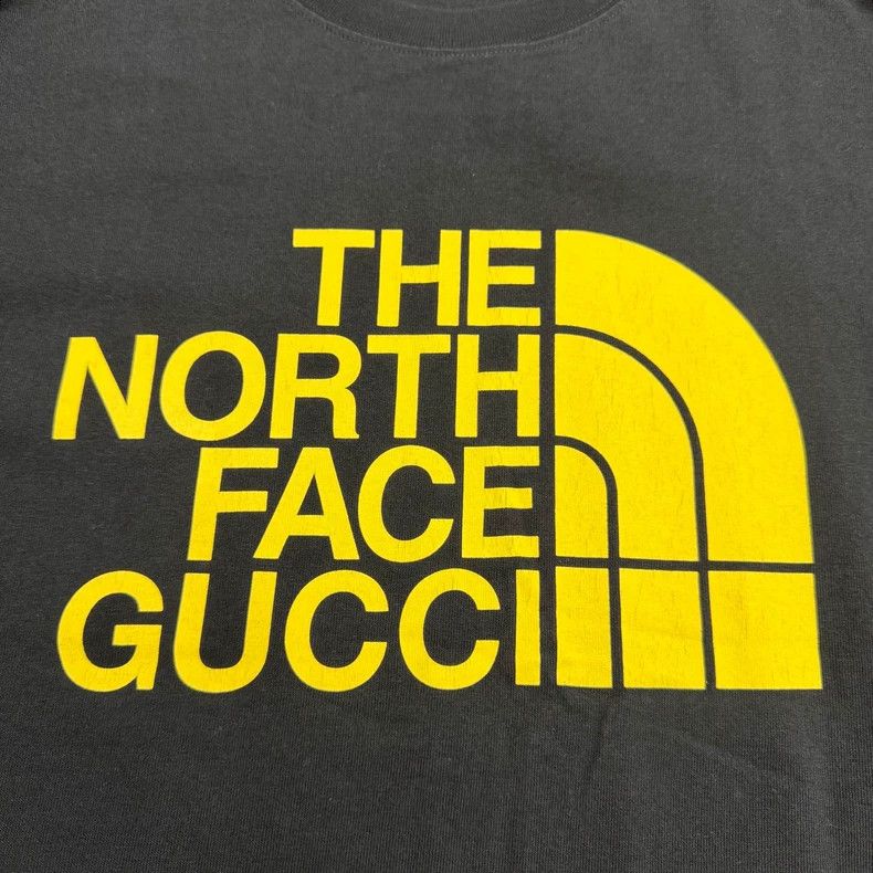 Gucci Gucci TNF Joint Name Letter Print Short Sleeve Size US L / EU 52-54 / 3 - 3 Thumbnail