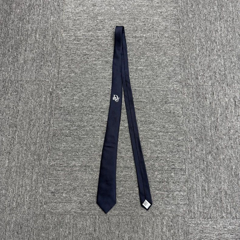 Dior Dior Erl flash powder embroidery tie Size ONE SIZE - 3 Thumbnail