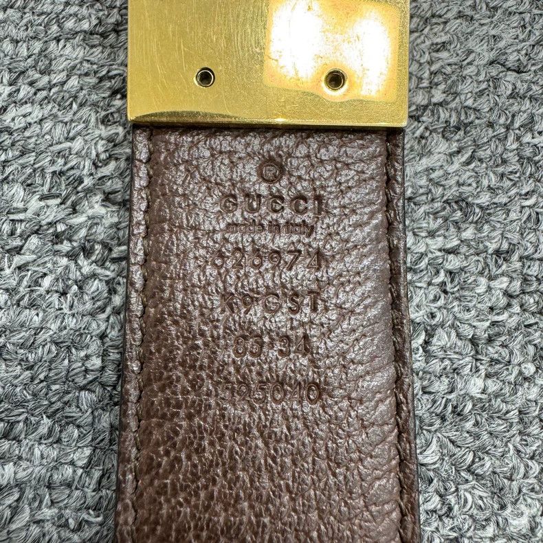 Gucci gucci gg pattern belt 85cm Size ONE SIZE - 5 Thumbnail