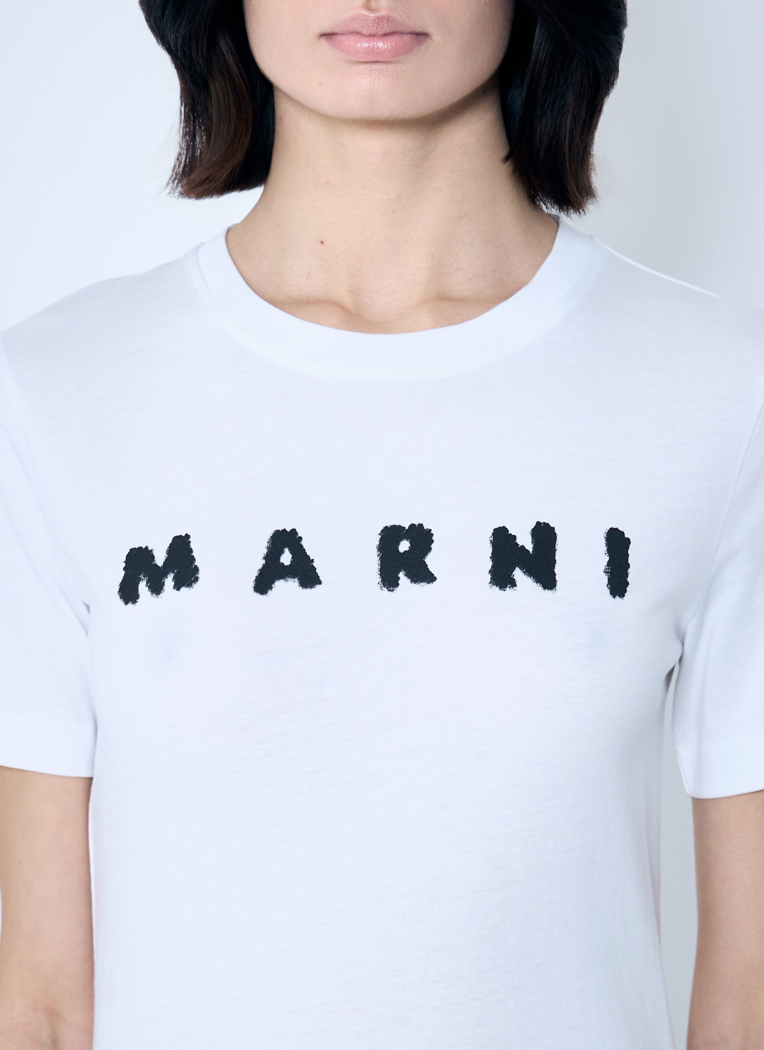 Marni Logo Motif T-Shirt Size M / US 6-8 / IT 42-44 - 5 Thumbnail