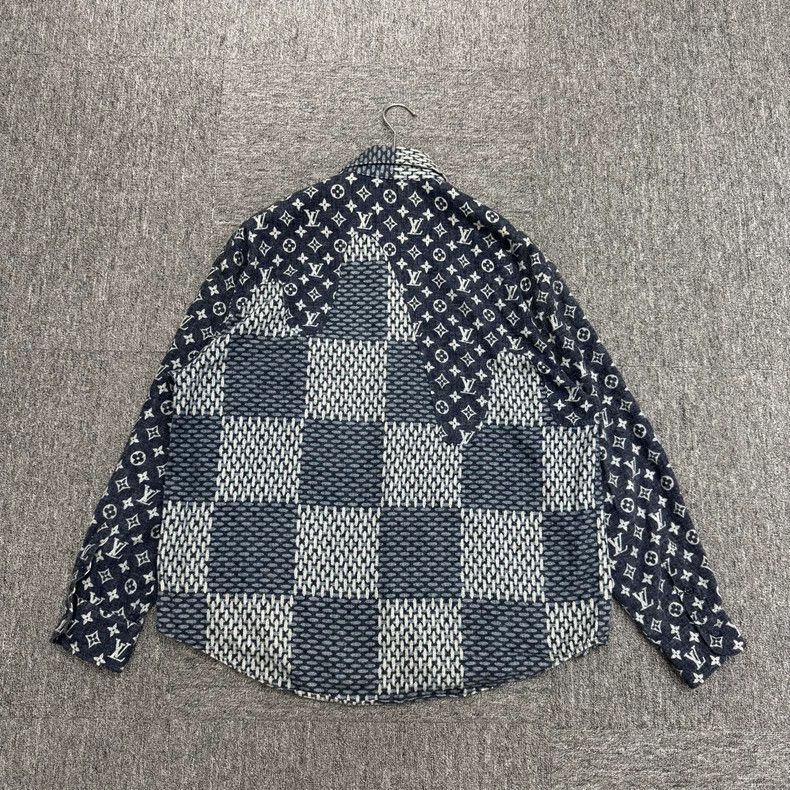 Louis Vuitton louis vuitton lv nigo checkered flannel shirt Size US M / EU 48-50 / 2 - 2 Thumbnail