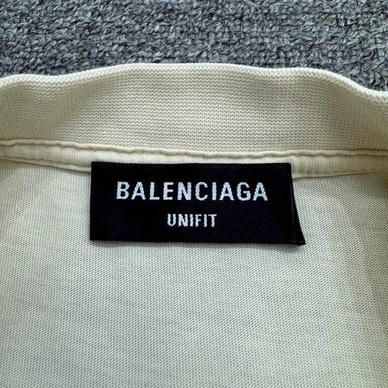 Balenciaga balenciaga embroidered short sleeve tee Size US S / EU 44-46 / 1 - 5 Thumbnail