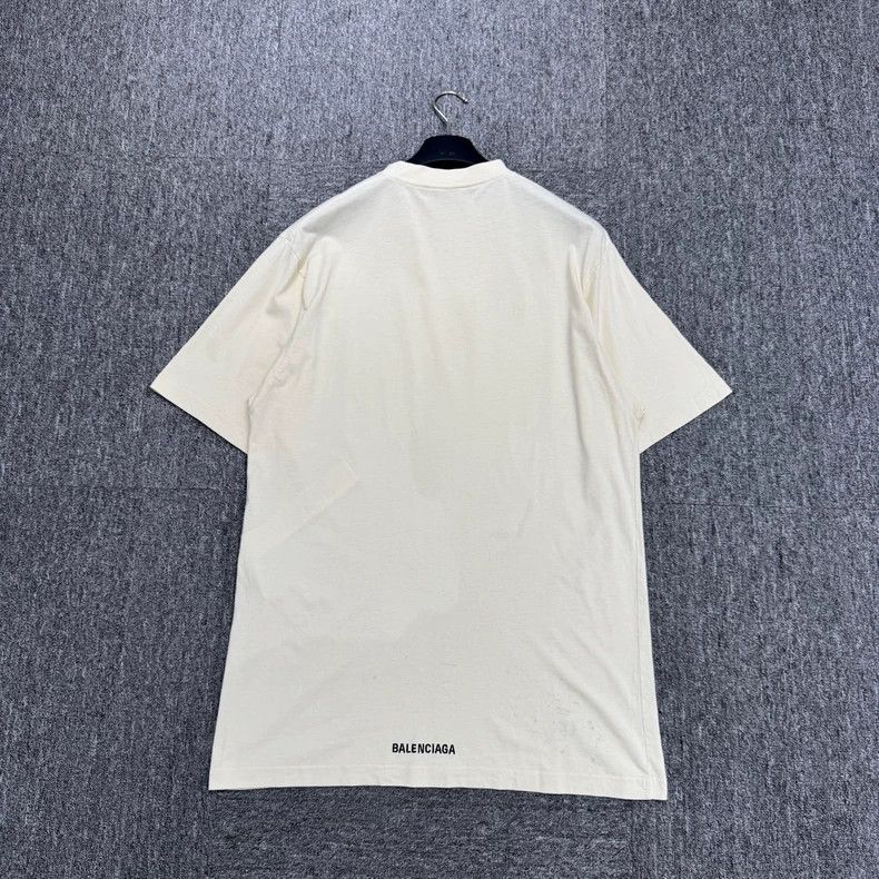 Balenciaga balenciaga embroidered short sleeve tee Size US S / EU 44-46 / 1 - 2 Thumbnail