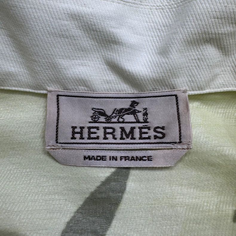 Hermes Hermes printed long sleeve jacket Size US L / EU 52-54 / 3 - 4 Thumbnail