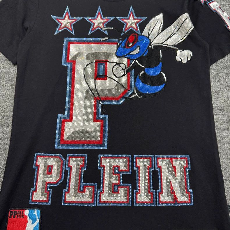 Philipp Plein Philipp Plein rhinestone short sleeve tee Size US M / EU 48-50 / 2 - 6 Thumbnail