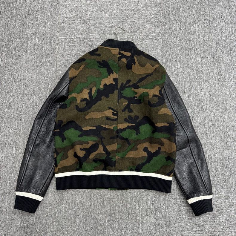 Valentino Valentino camouflage leather sleeve jacket Size US L / EU 52-54 / 3 - 2 Thumbnail