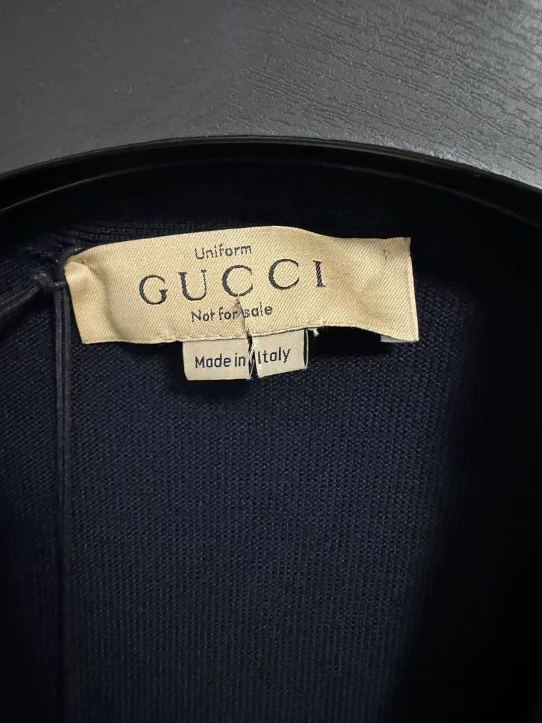 Gucci gucci navy blue wool cardigan Size US S / EU 44-46 / 1 - 3 Thumbnail