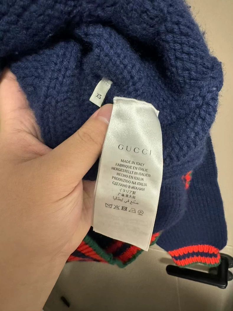 Gucci Gucci striped cable knit cardigan Size US XS / EU 42 / 0 - 3 Thumbnail