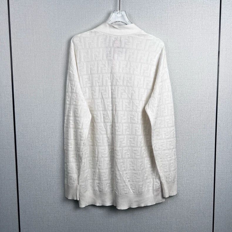 Fendi fendi full print button cardigan Size US XL / EU 56 / 4 - 3 Thumbnail