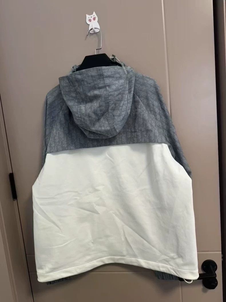 Dior Dior gray printed hooded jacket Size US M / EU 48-50 / 2 - 2 Thumbnail