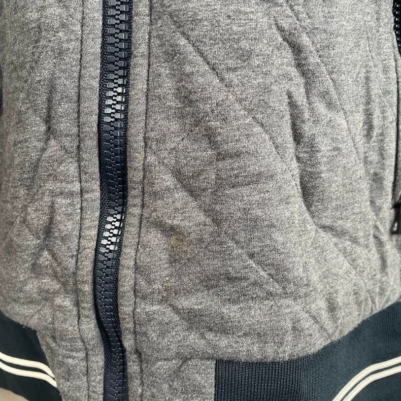 Moncler Moncler gray hooded quilted jacket Size US L / EU 52-54 / 3 - 2 Thumbnail