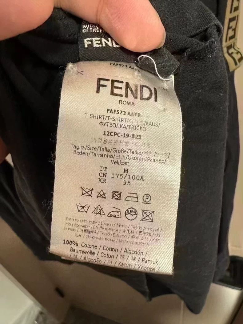 Fendi FENDI black long sleeve top Size US M / EU 48-50 / 2 - 3 Thumbnail