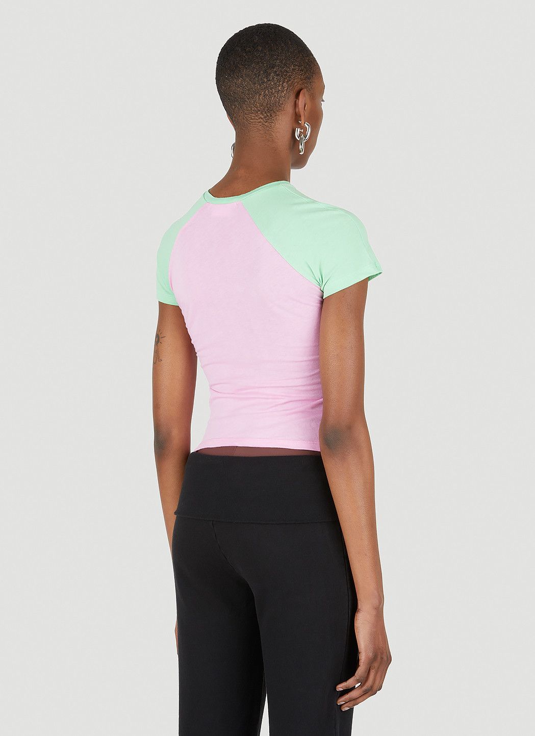 Maisie Wilen Slinky Two-Tone T-Shirt Size XS / US 0-2 / IT 36-38 - 4 Thumbnail