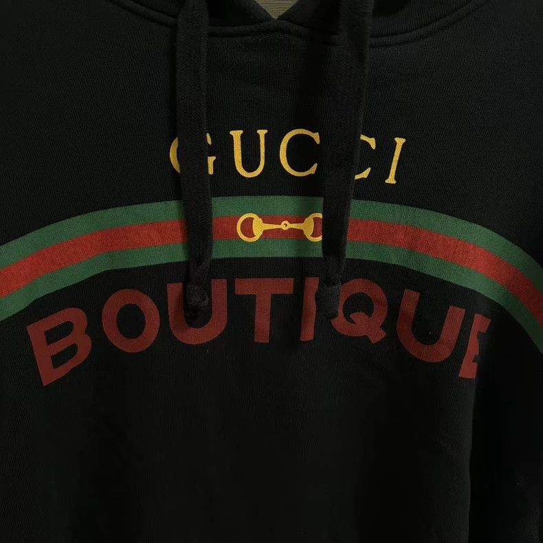 Gucci gucci black hoodie size l Size US L / EU 52-54 / 3 - 2 Thumbnail