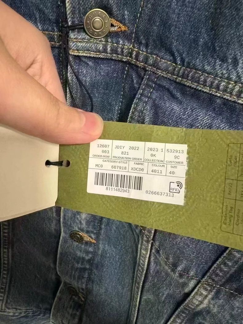 Gucci Gucci Denim Jacket New Size US M / EU 48-50 / 2 - 5 Thumbnail