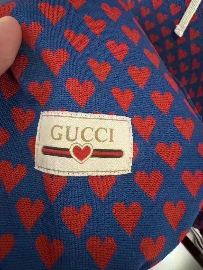Gucci Gucci heart print hoodie Size US XS / EU 42 / 0 - 5 Thumbnail