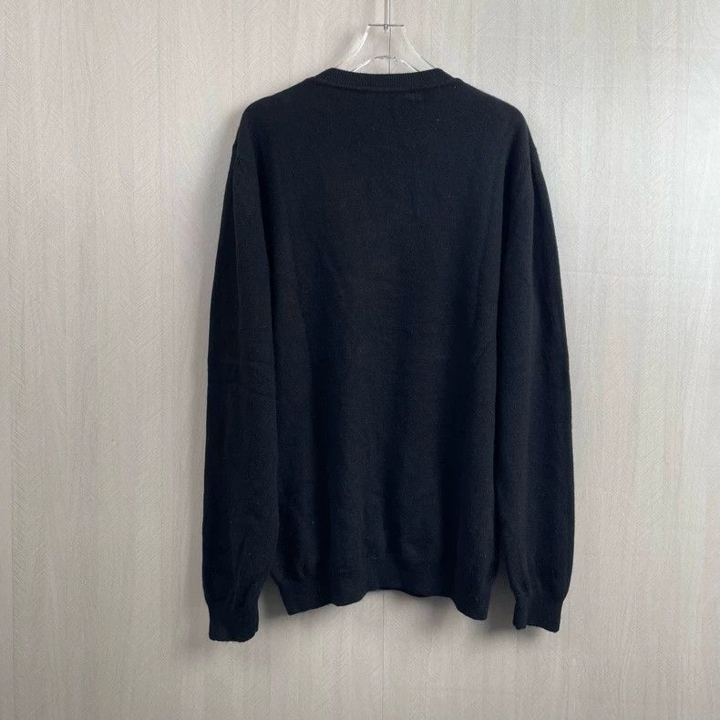 Fendi fendi black crew neck sweater Size US L / EU 52-54 / 3 - 2 Thumbnail