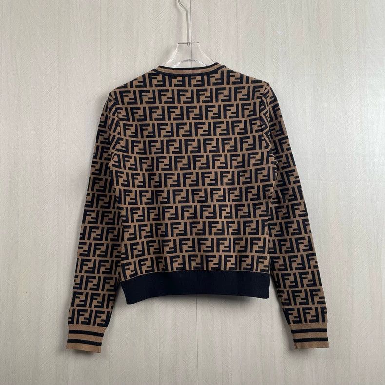 Fendi Fendi full print long sleeve knit Size US S / EU 44-46 / 1 - 3 Thumbnail