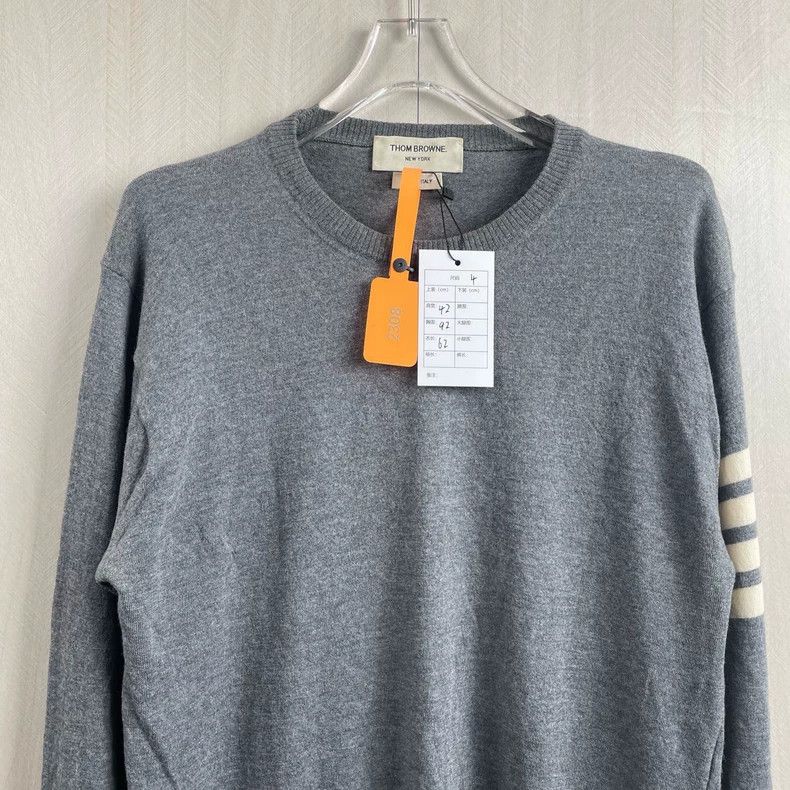 Thom Browne thom browne 4 stripe wool sweater Size US S / EU 44-46 / 1 - 2 Thumbnail