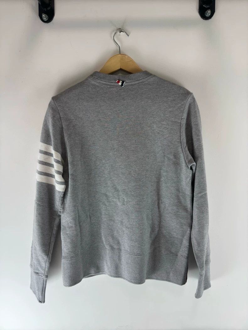 Thom Browne thom browne gray long sleeve sweatshirt Size US S / EU 44-46 / 1 - 2 Thumbnail