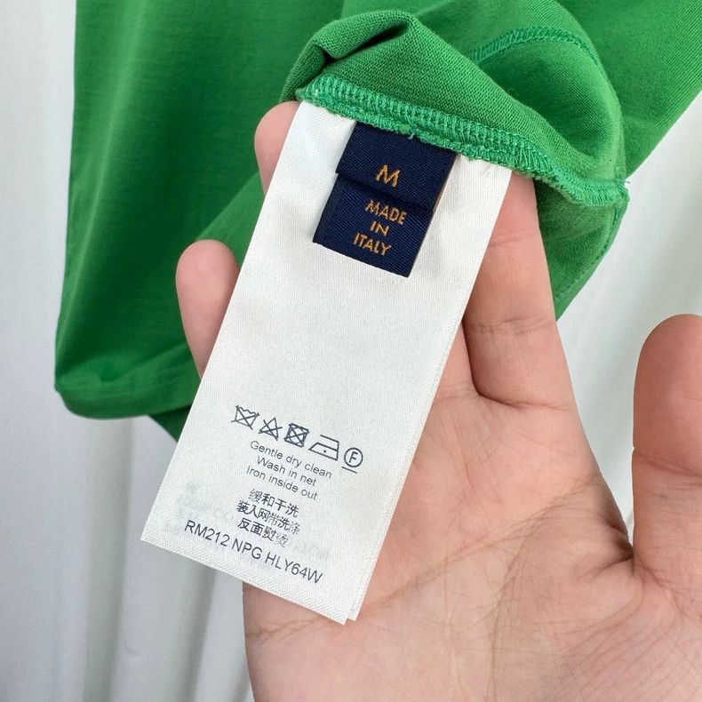 Louis Vuitton Louis Vuitton Green Short Sleeve Tee Size US M / EU 48-50 / 2 - 6 Thumbnail