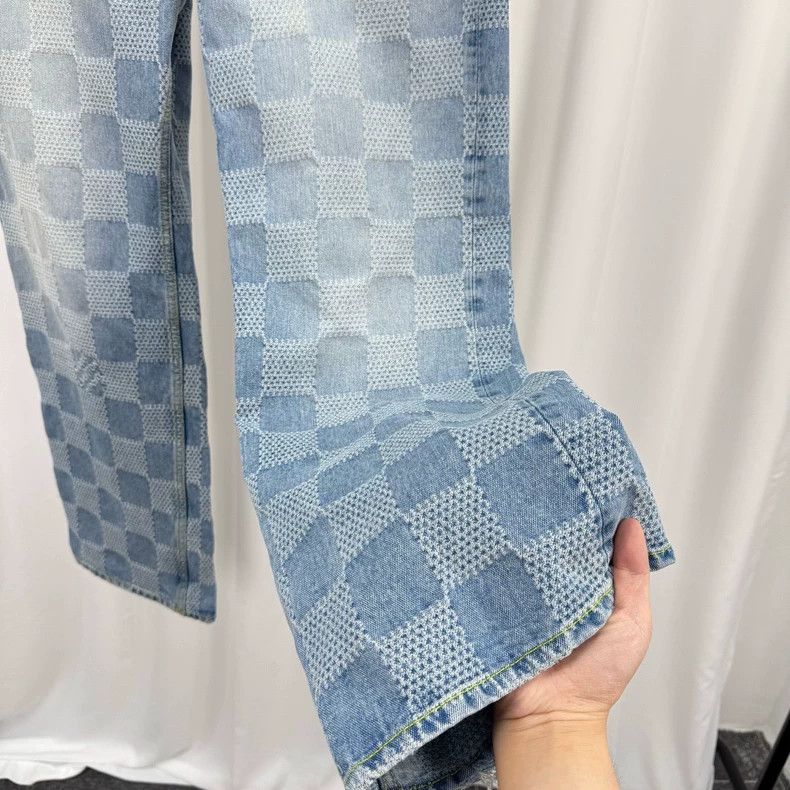 Louis Vuitton Louis Vuitton Pharrell Checked Jeans Size US 34 / EU 50 - 4 Thumbnail