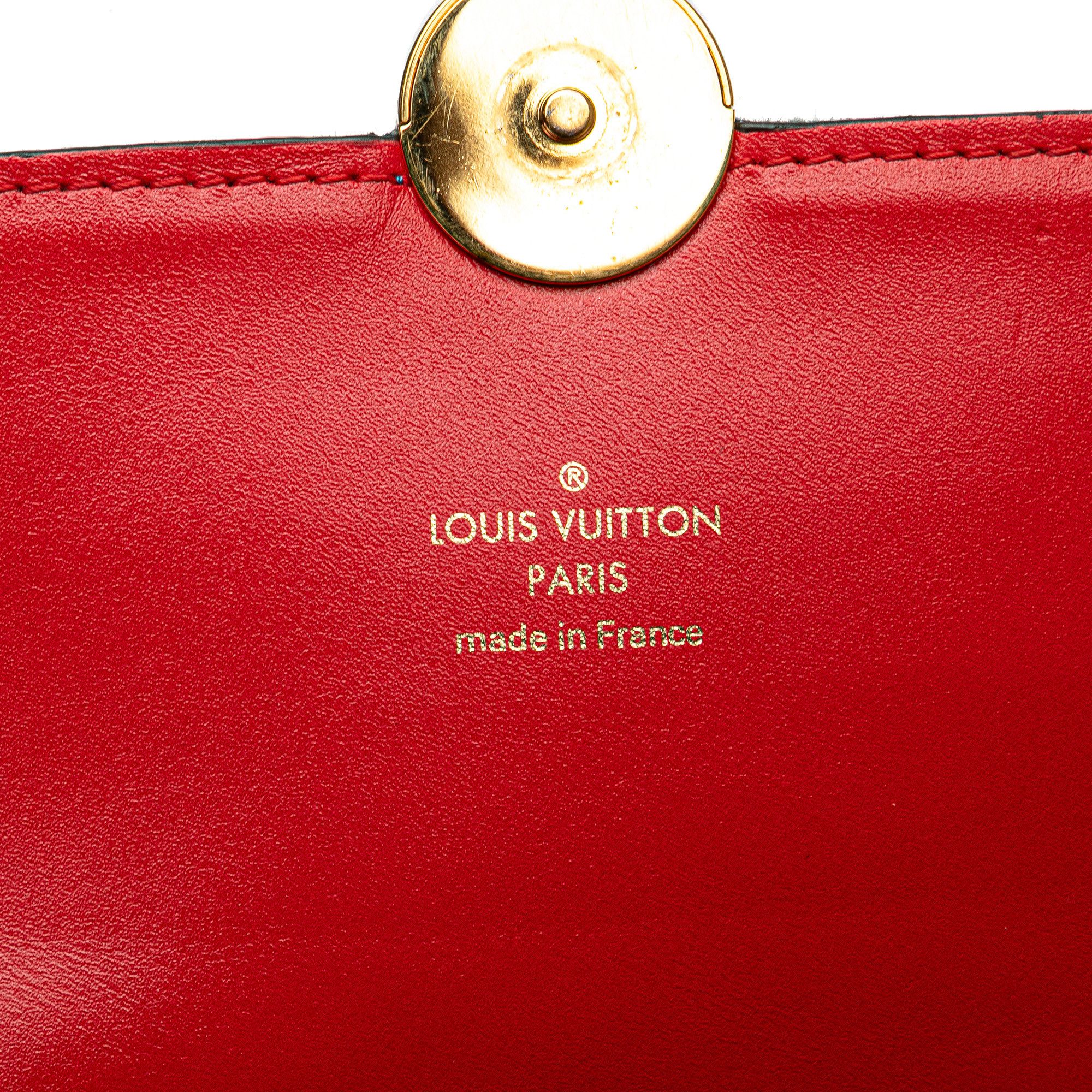 Louis Vuitton Louis Vuitton Monogram Denim Patchwork Fiore Chain Wallet Size ONE SIZE - 5 Thumbnail