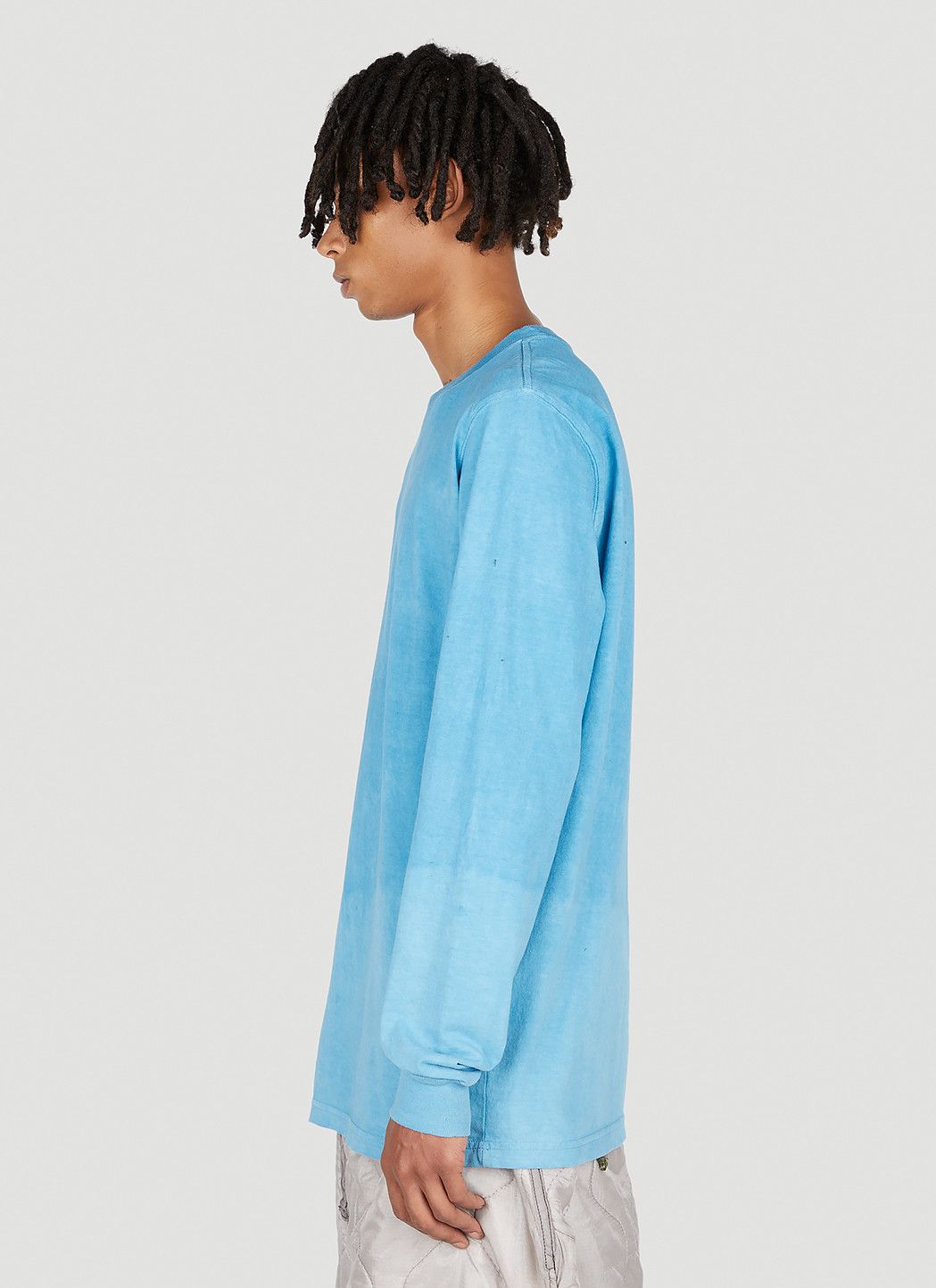 NOTSONORMAL Splashed Long Sleeve T-Shirt Size L / US 10 / IT 46 - 3 Thumbnail