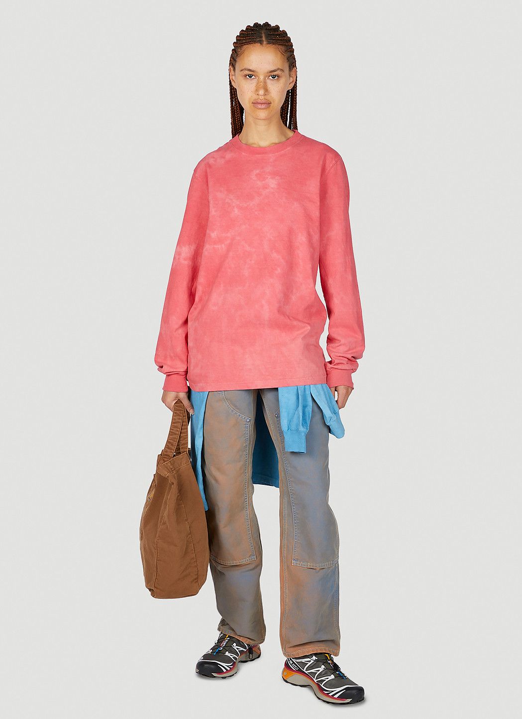 NOTSONORMAL Splashed Long Sleeve T-Shirt Size L / US 10 / IT 46 - 7 Thumbnail