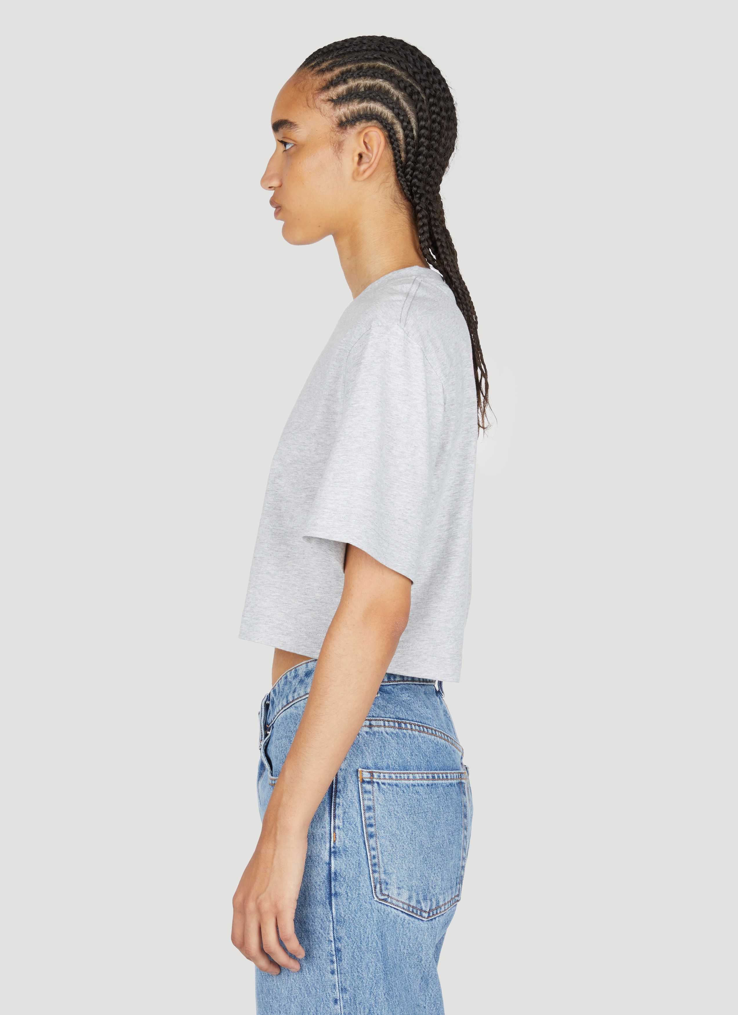 Paco Rabanne Logo Print Cropped T-Shirt Size S / US 4 / IT 40 - 3 Thumbnail