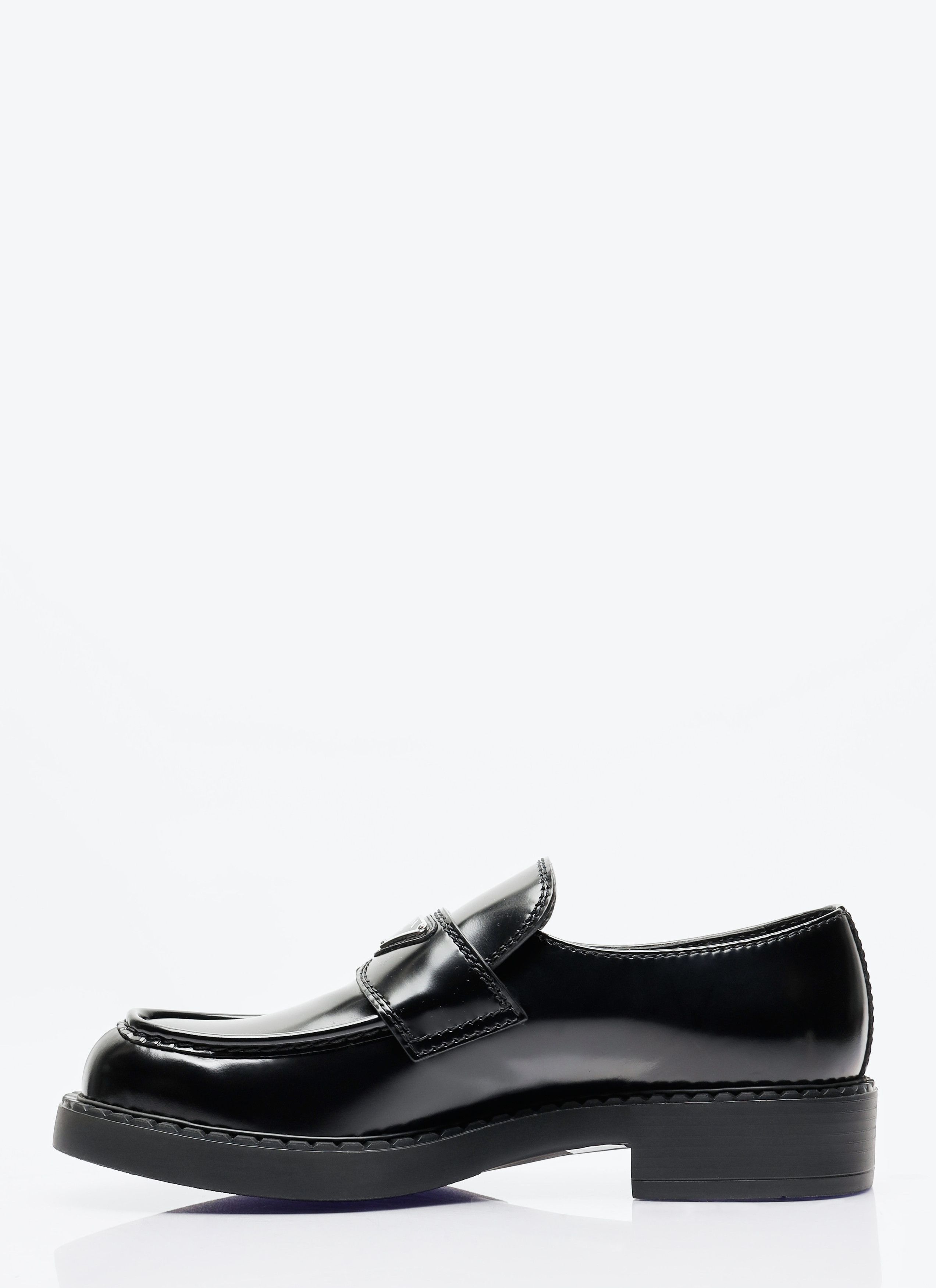 Prada Chocolate Loafers Size US 12 / EU 45 - 4 Thumbnail