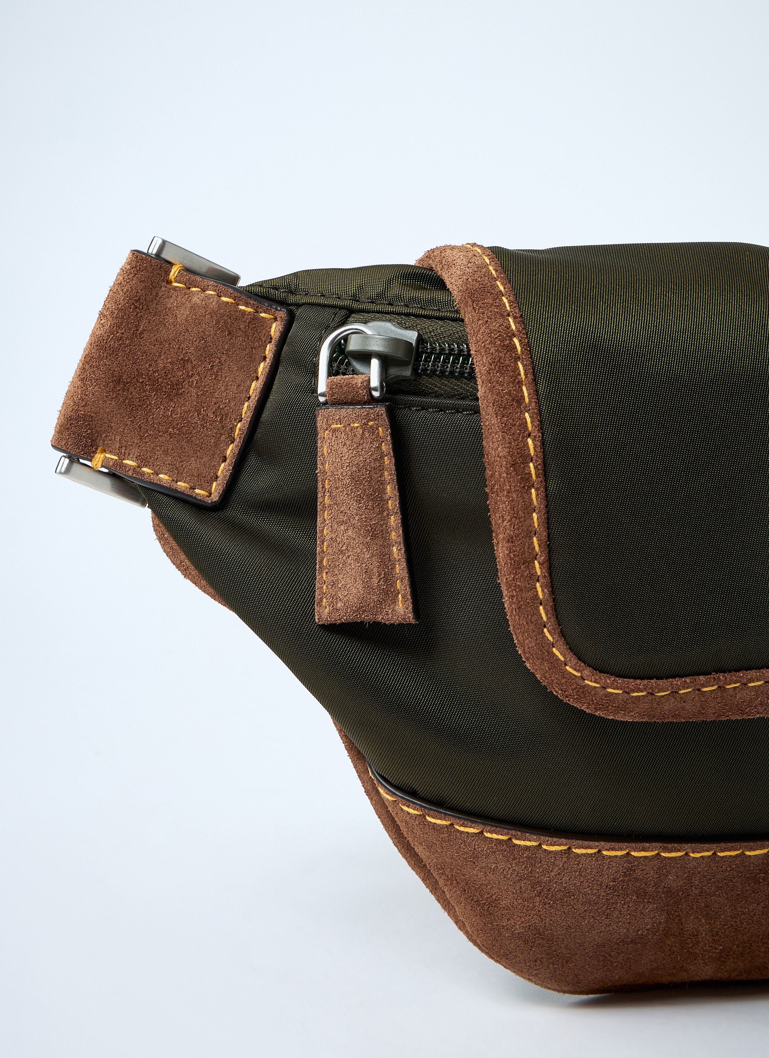 Prada Re-Nylon And Suede Belt Bag Size ONE SIZE - 4 Thumbnail