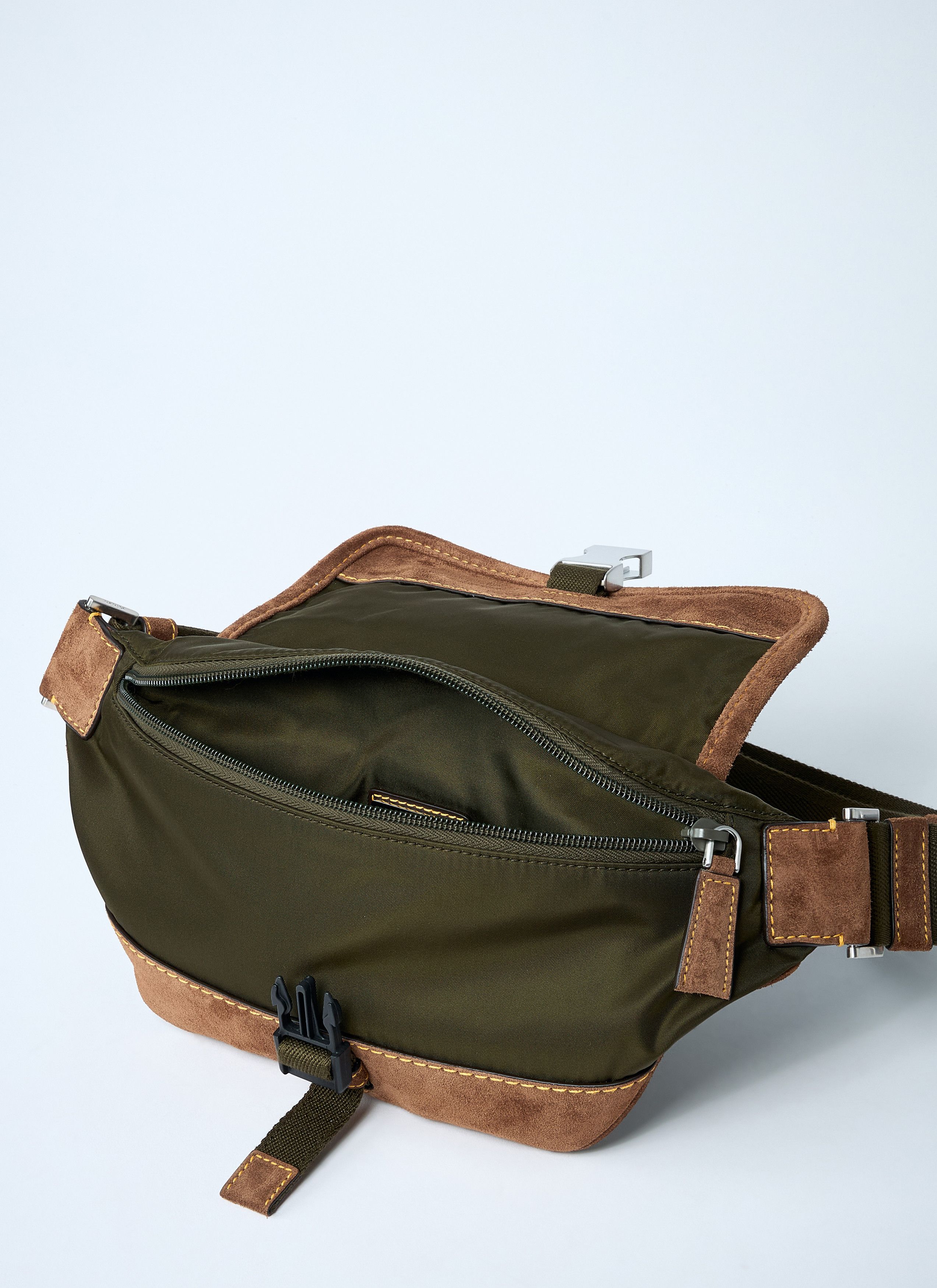 Prada Re-Nylon And Suede Belt Bag Size ONE SIZE - 5 Thumbnail