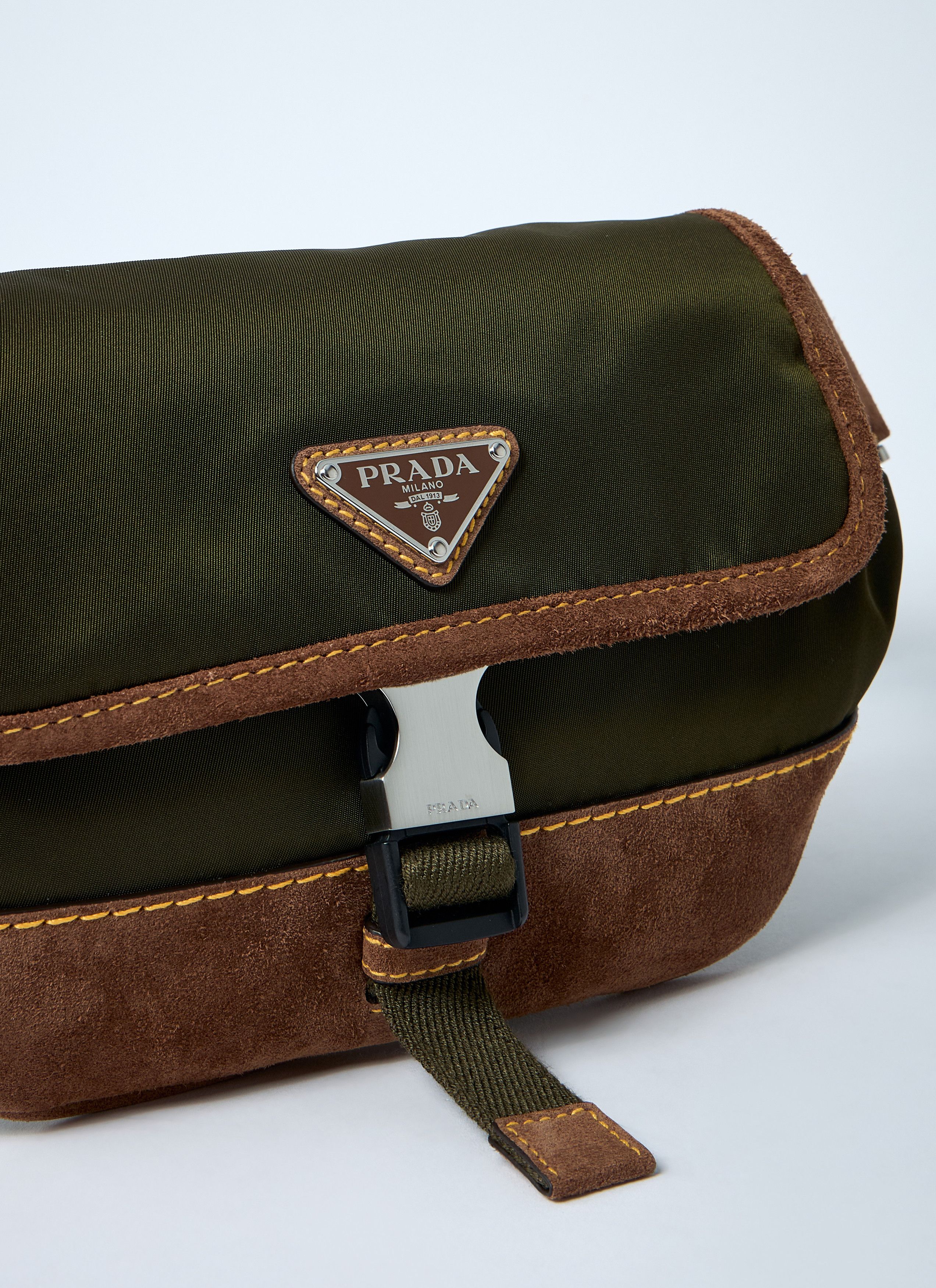 Prada Re-Nylon And Suede Belt Bag Size ONE SIZE - 3 Thumbnail