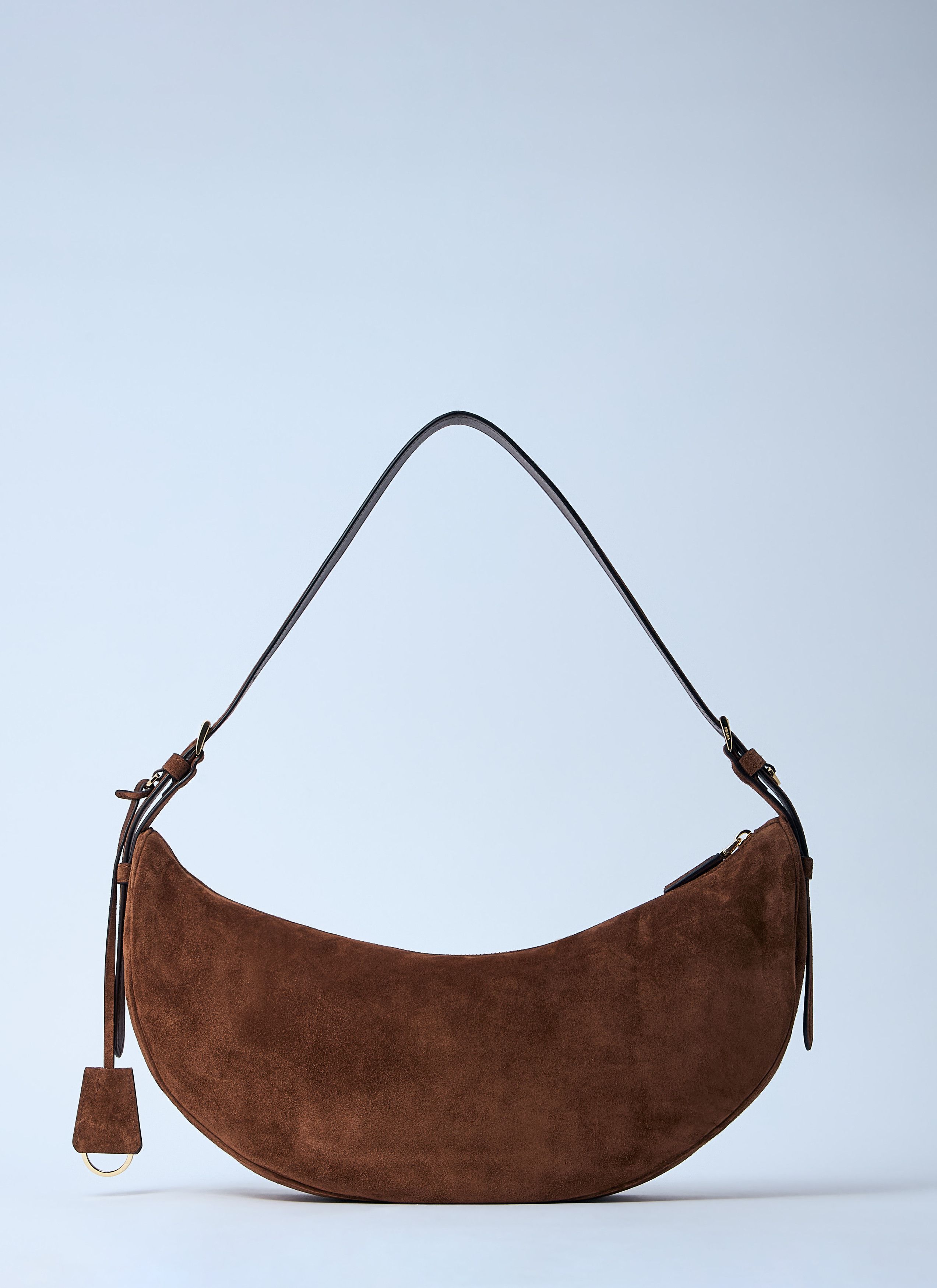 Prada Small Suede Shoulder Bag Size ONE SIZE - 2 Thumbnail