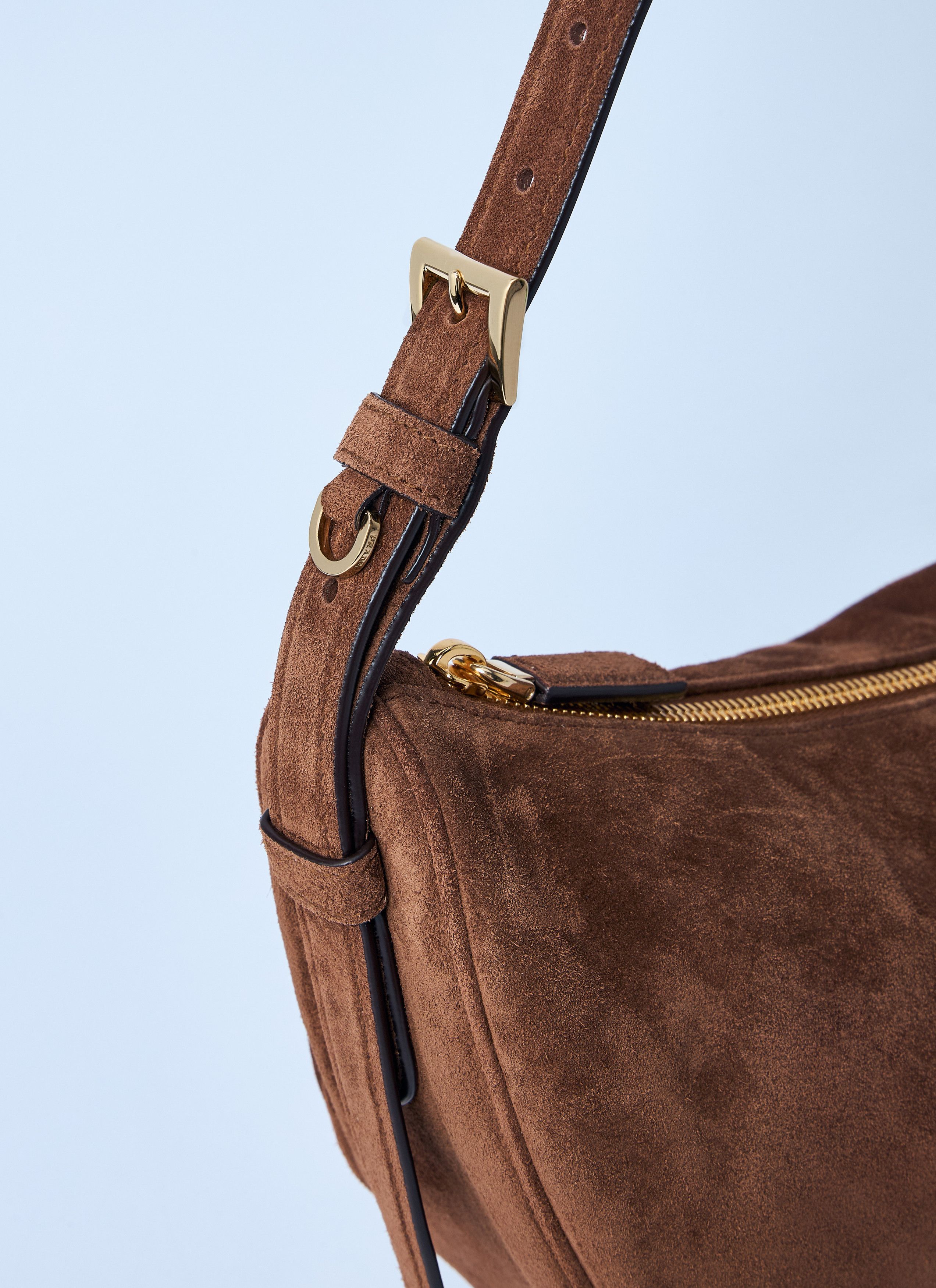 Prada Small Suede Shoulder Bag Size ONE SIZE - 4 Thumbnail
