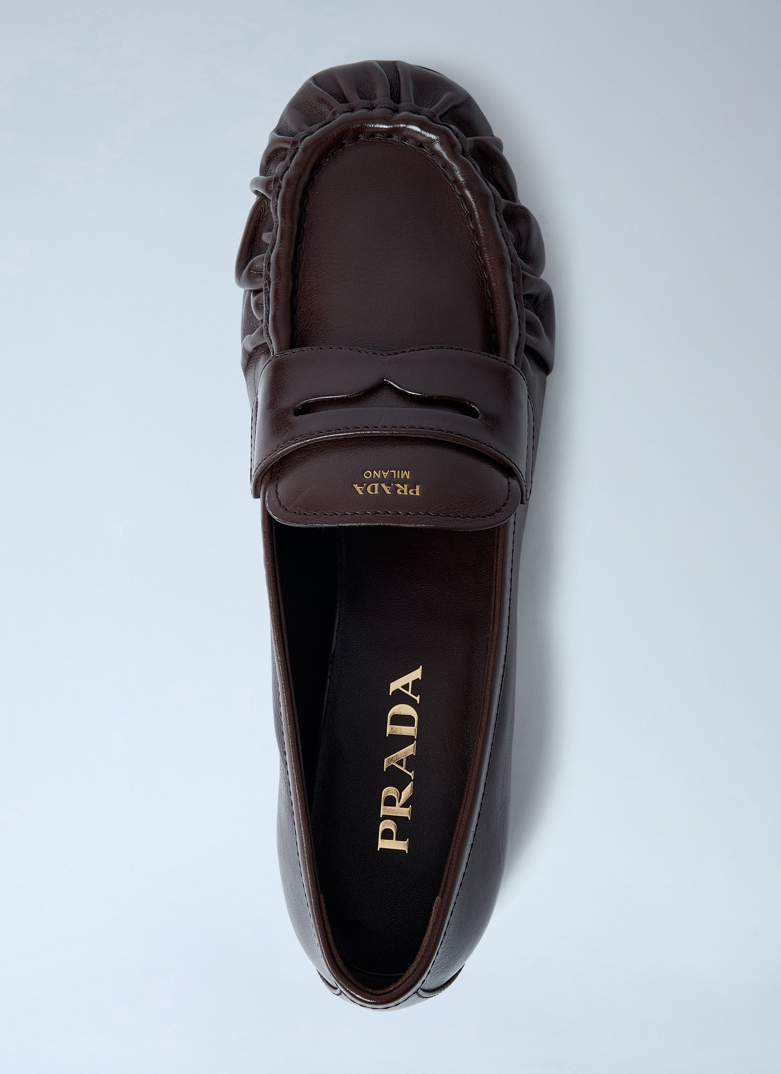Prada Leather Loafers Size US 7 / IT 37 - 6 Thumbnail